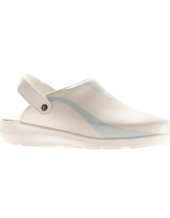 ALICIA OB SRC work clog in blue leather